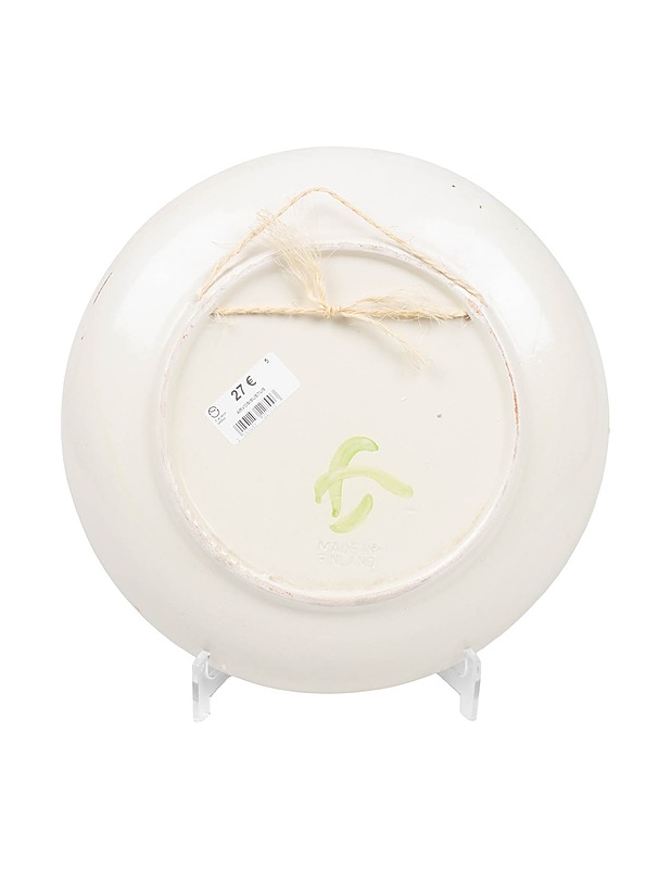 Käsinmaalattu koristelautanen - Seinälautaset - 10105467574 - 1