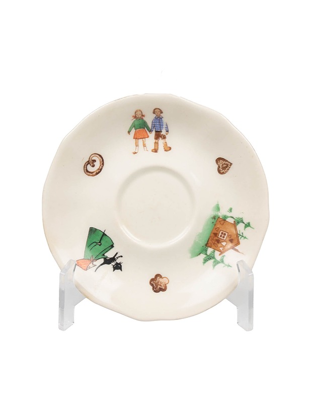 ARABIA Hannu ja Kerttu lasten aluslautanen kahvikupille - Lautaset ja kulhot - 10105467623 - 2