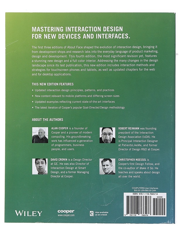 About Face: The Essentials of Interaction Design - Cooper, Alan - Tietokirjat ja oppaat - 10105467628 - 1