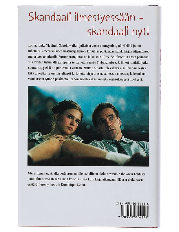 Lolita - Nabokov, Vladimir - Romaanit ja novellit - 10105467639 - 1