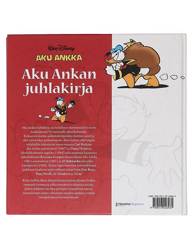 Aku Ankan juhlakirja - Barks, Carl - Sarjakuvat - 10105467653 - 1