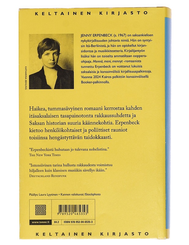 Kairos - Erpenbeck, Jenny - Kaunokirjallisuus - 10105467692 - 1