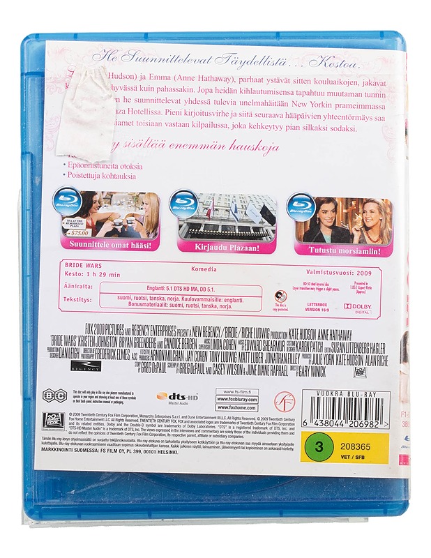 Morsianten Sota - Blu-Ray - Blu-ray-levyt - 10105467694 - 1