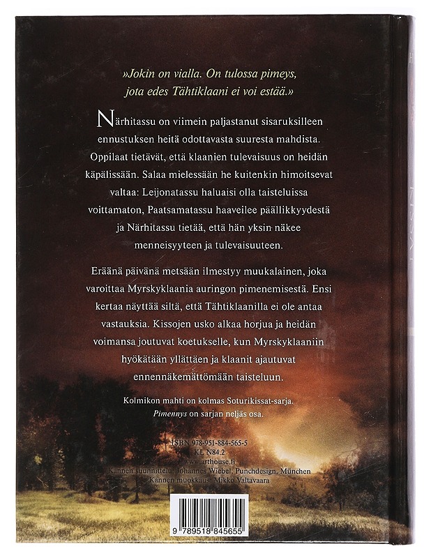 Pimennys - Hunter, Erin - Fantasia- ja scifi - 10105467712 - 1