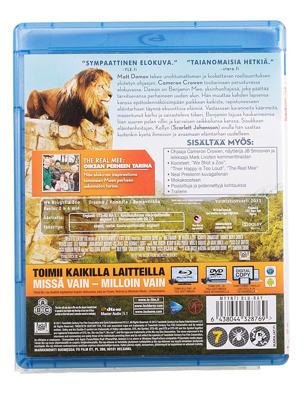 Koti Eläintarhassa - Blu-ray - Blu-ray-levyt - 10105467722 - 1