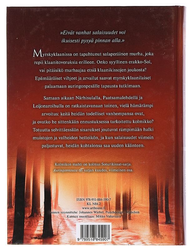 Auringonnousu - Hunter, Erin - Romaanit ja novellit - 10105467724 - 1