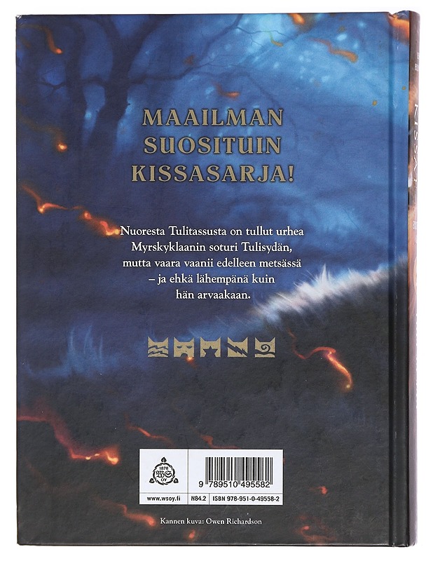 Soturikissat : Tuli ja jää - Hunter, Erin - Romaanit ja novellit - 10105467729 - 1