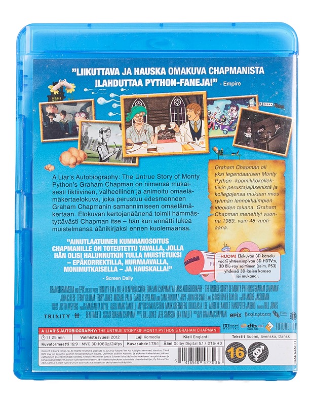 A Liar's Auto Biography - Blu-Ray - Blu-ray-levyt - 10105467736 - 1