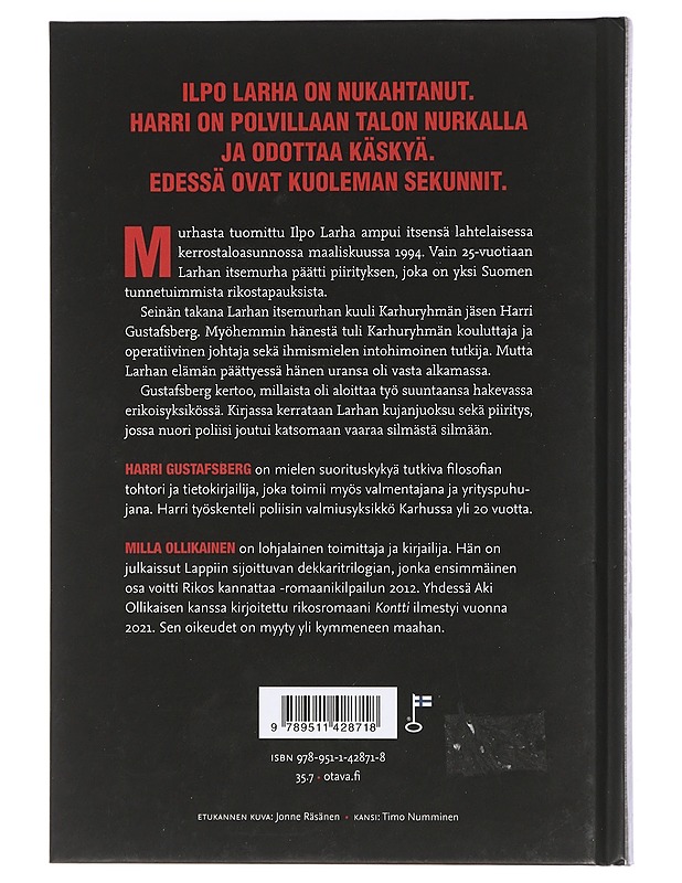 Karhuryhmä 2 : Matkalla mielen mestariksi, tapaus Ilpo Larha - Gustafsberg, Harri - Elämäkerrat ja muistelmat - 10105467749 - 1
