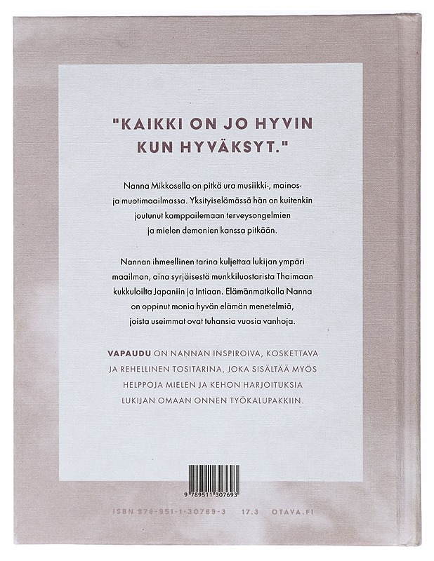 Vapaudu : polku hyvään elämään - Nanna Mikkonen - Elämäkerrat ja muistelmat - 10105467759 - 1