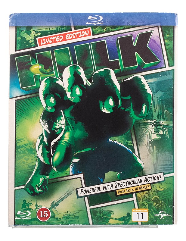 Hulk: Limited Edition - Blu-Ray - Blu-ray-levyt - 10105467761 - 0