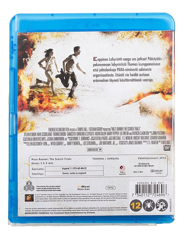 Labyrintti: Aavikkokokeet - Blu-Ray - Blu-ray-levyt - 10105467766 - 1