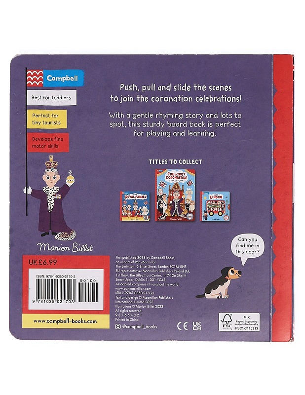 The king's coronation - Marion Billet  - Lastenkirjat - 10105467836 - 1