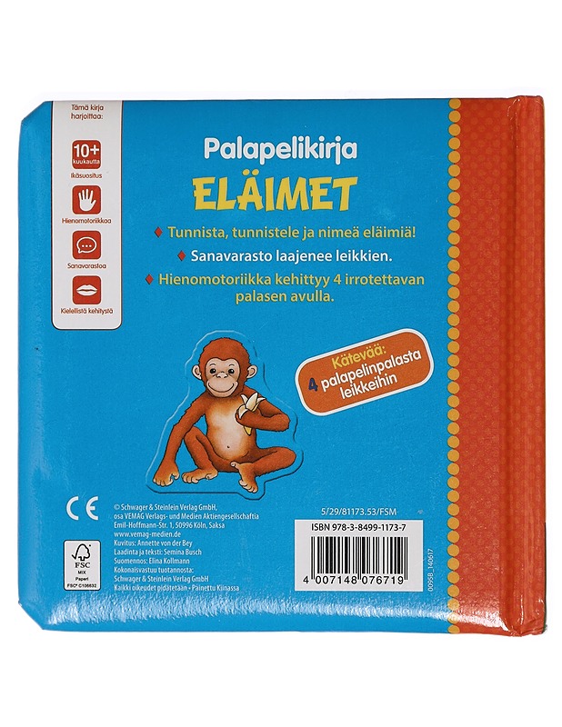 Palapelikirja: eläimet - Semina Busch - Lastenkirjat - 10105467848 - 1