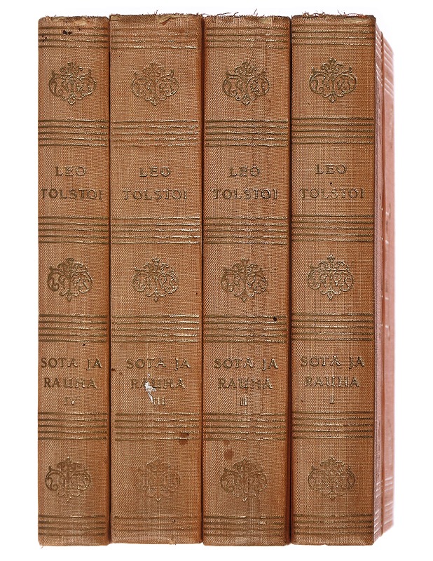 Sota ja rauha : I-IV - Leo Tolstoi - Historiakirjat - 10105467859 - 1