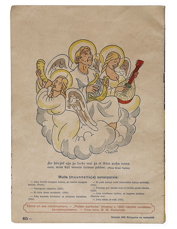 Pallen paluu paukku - - Lehdet - 10105467874 - 1