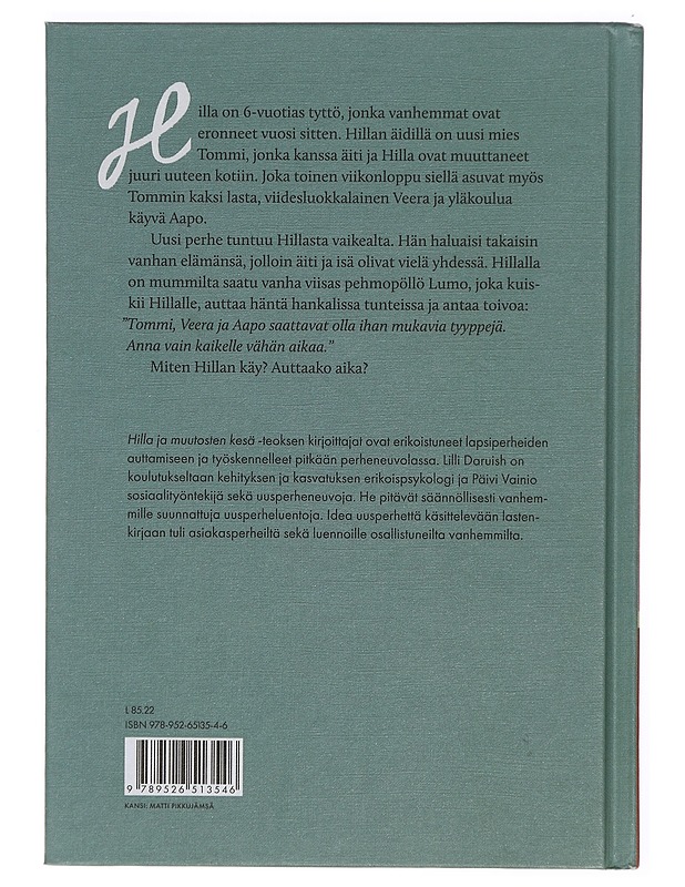 Hilla ja muutosten kesä - Vainio, Päivi - Lastenkirjat - 10105467886 - 1