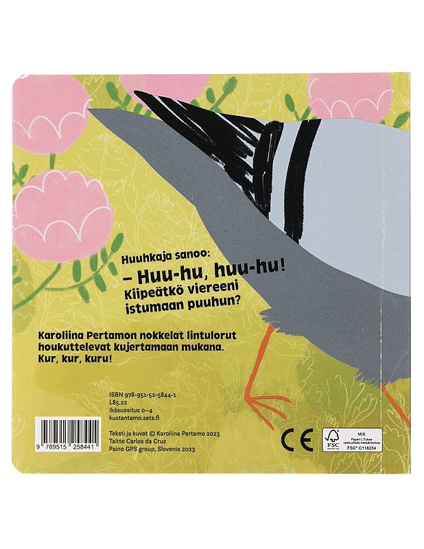 Lintu sanoo - Karoliina Pertamo - Lastenkirjat - 10105467907 - 1