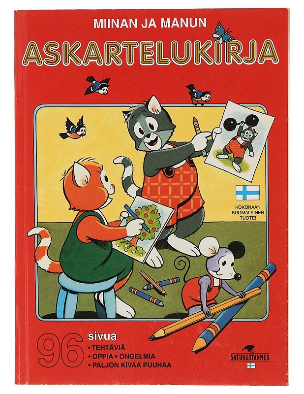 MIinan ja Manun: askartelukirja - - Lastenkirjat - 10105467910 - 0