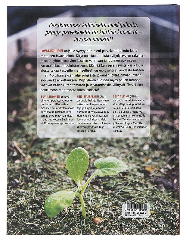 Lavatarhuri : kasvata satoa viljelylaatikossa - Haapalahti, Heidi - Tietokirjat ja oppaat - 10105467950 - 1