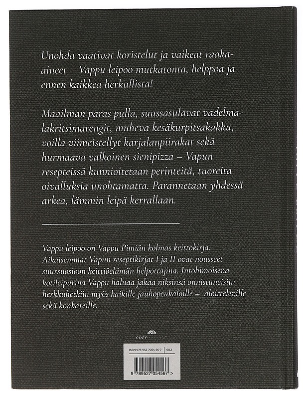 Vappu leipoo - Pimiä, Vappu - Ruokakirjat - 10105467958 - 1