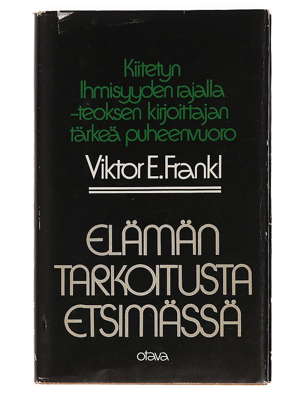 Elämän tarkoitusta etsimässä - Frankl, Viktor E. - Tietokirjat ja oppaat - 10105467984 - 0