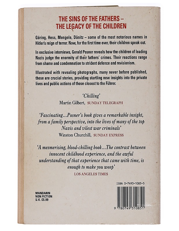 Hitler's children - Gerald Posner - Elämäkerrat ja muistelmat - 10105467992 - 1