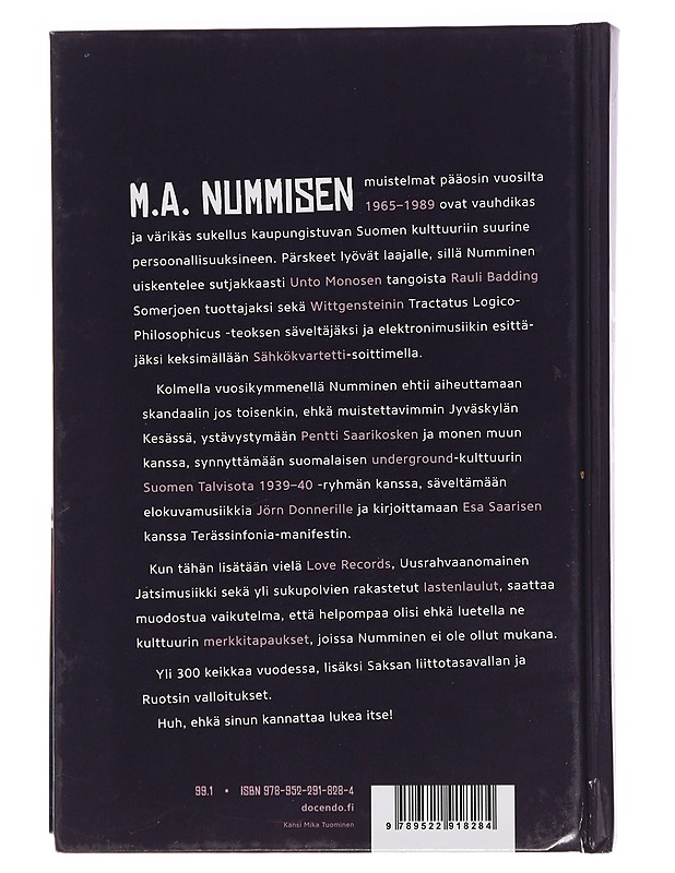 Kaukana väijyy ystäviä : muistelmat I - M.A. Numminen - Elämäkerrat ja muistelmat - 10105467990 - 1