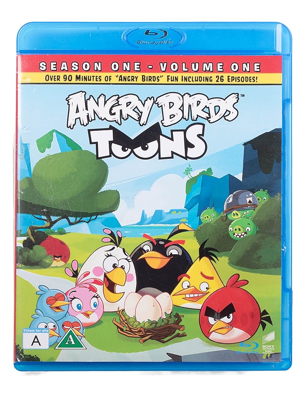 Angry Birds Toons - Blu-Ray - Blu-ray-levyt - 10105468015 - 0