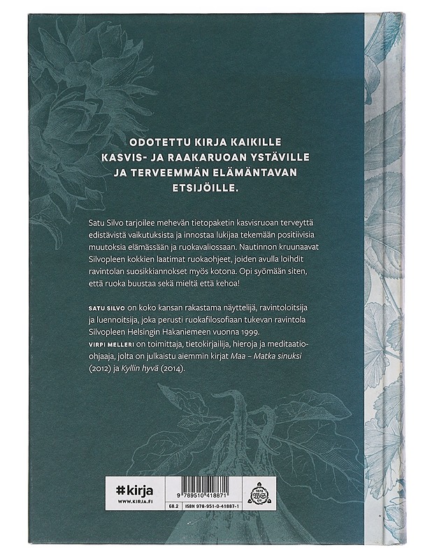 Satu Silvo & Silvoplee : elinvoimaa kasvisruoasta - Silvo, Satu - Ruokakirjat - 10105468010 - 1