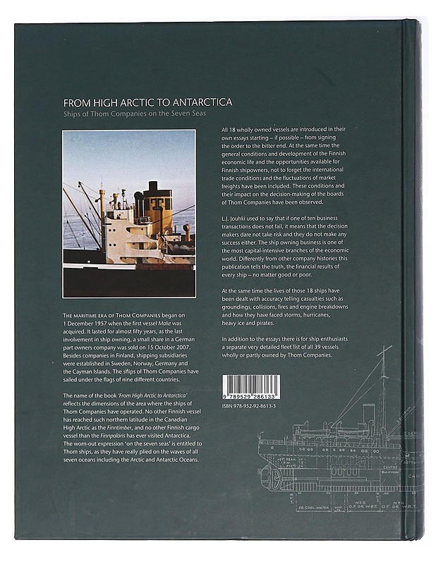 From High Arctic to Antarctica : ships of Thom Companies on the seven seas - Pietikäinen, Matti - Historiakirjat - 10105468034 - 1