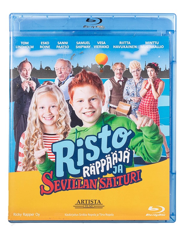 Risto Räppääjä ja Sevillan saituri - Blu-Ray - Blu-ray-levyt - 10105468035 - 0