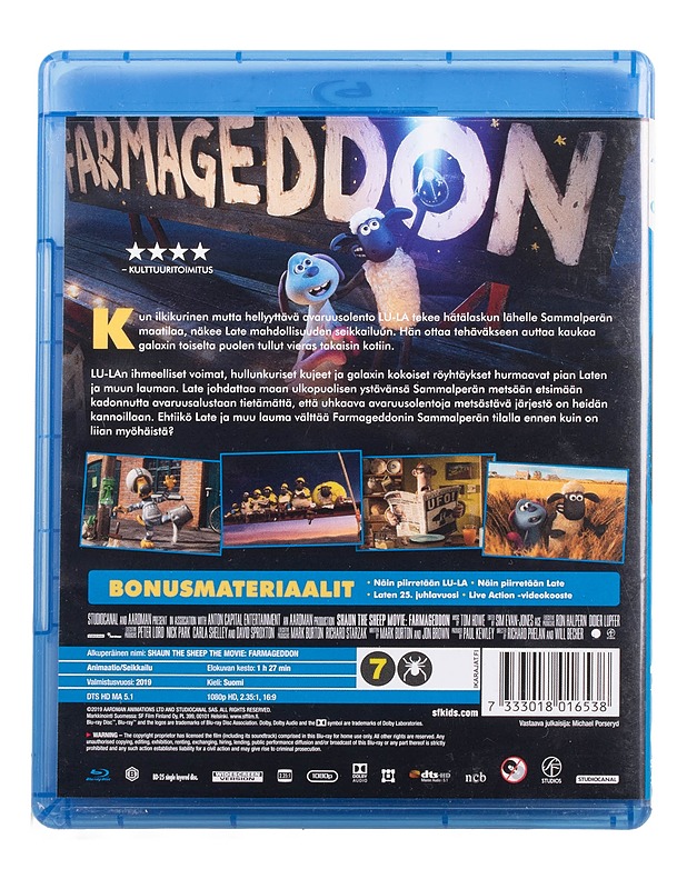 Farmageddon - Blu-Ray - Blu-ray-levyt - 10105468037 - 1