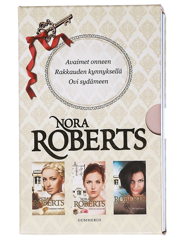Avaimet onneen - Roberts, Nora (3 books) - Romaanit ja novellit - 10105468054 - 0