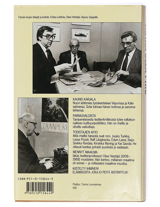 Taitaa olla piru : Olavi Veistäjän elämä ja teatteri - Seppälä, Raimo - Elämäkerrat ja muistelmat - 10105468059 - 1