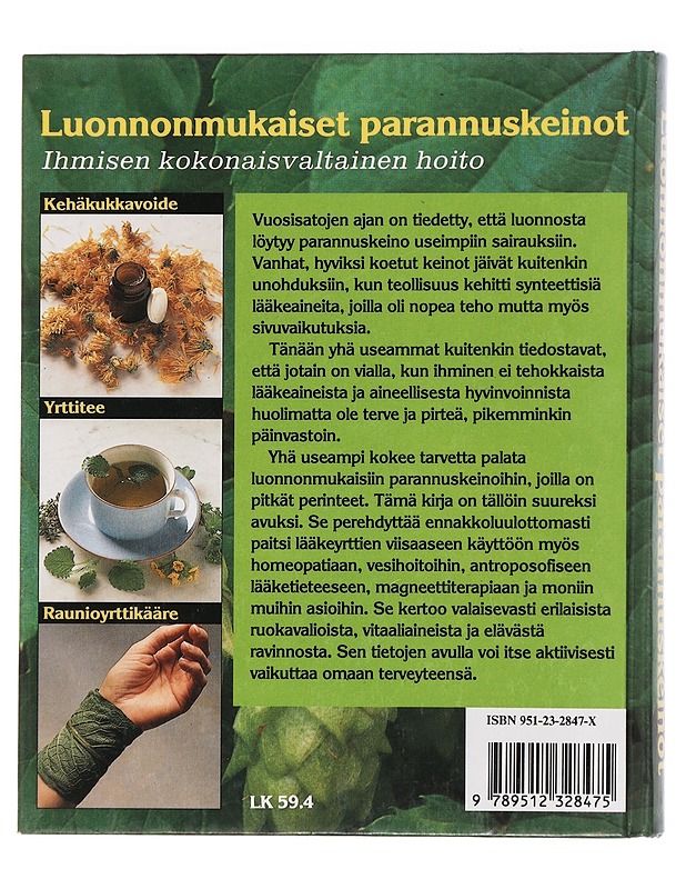 Luonnonmukaiset parannuskeinot - Boman, Gunilla - Tietokirjat ja oppaat - 10105468072 - 1