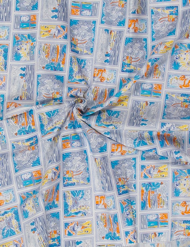 Puuvillakangas, 150x145 cm - Kankaat - 10105468071 - 1