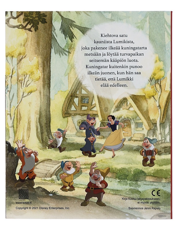 Disney prinsessat: Lumikki ja seitsemän kääpiöttä - Lastenkirjat - 10105468076 - 1