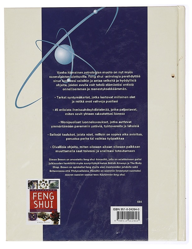 Feng shui -astrologia - Brown, Simon - Hyvinvointikirjat - 10105468122 - 1