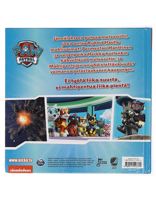 Paw Patrol: Mahtavat mahtipennut vauhdissa  - Lastenkirjat - 10105468129 - 1