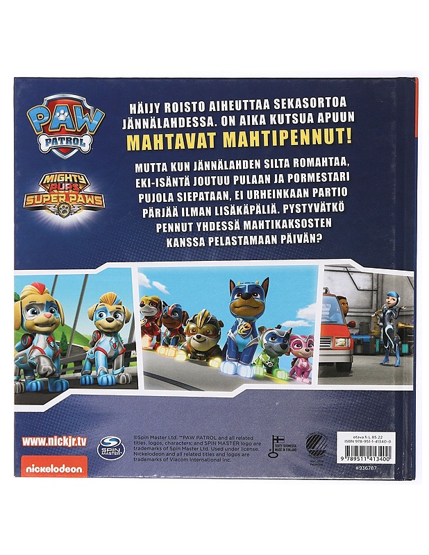 Paw Patrol: Mahtipennut tapaavat Mahtikaksoset  - Lastenkirjat - 10105468134 - 1