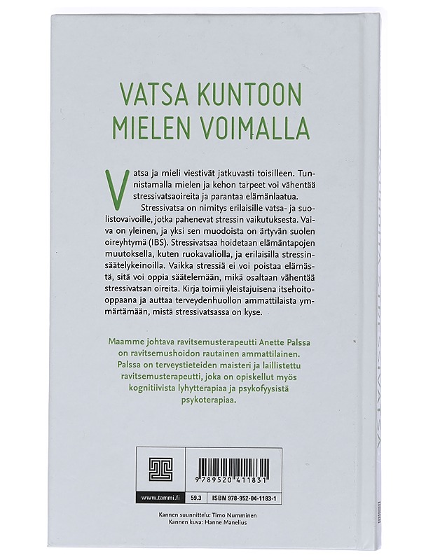 Rauhoita stressivatsa : löydä mielen ja vatsan toimiva yhteys - Palssa, Anette - Tietokirjat ja oppaat - 10105468150 - 1