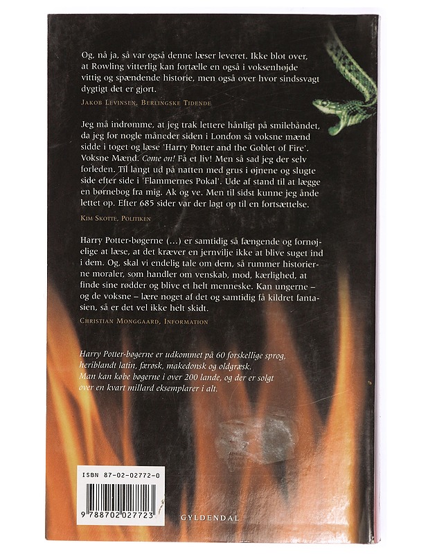 Harry Potter og flammernes pokal - J. K. Rowling - Fantasia- ja scifi - 10105468182 - 1
