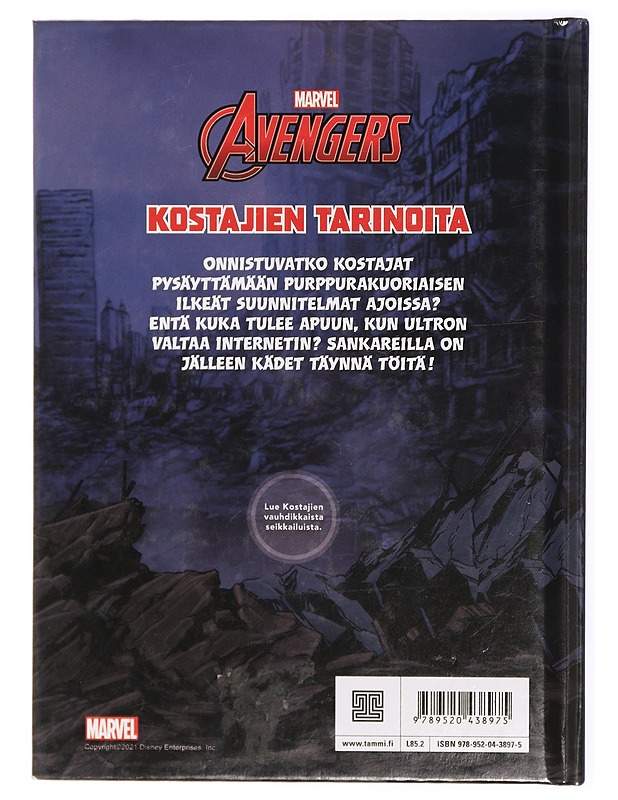 Avengers : kostajien tarinoita - Hulkkonen, Antti - Lastenkirjat - 10105468188 - 1
