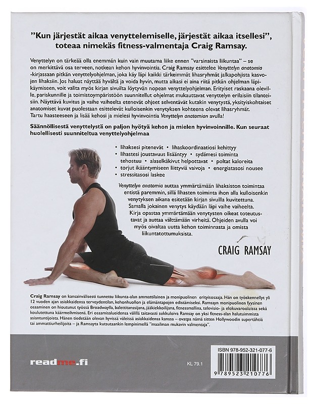 Venyttelyn anatomia : opas lihasten joustavuuden lisäämiseen - Ramsay, Craig - Tietokirjat ja oppaat - 10105468199 - 1