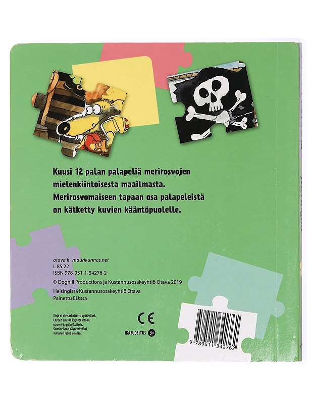 Merirosvot : palapelikirja - Mauri Kunnas - Lastenkirjat - 10105468208 - 1