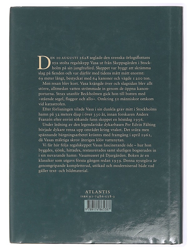 Vasa : kungens skepp - Kvarning, Lars-Åke - Historiakirjat - 10105468215 - 1