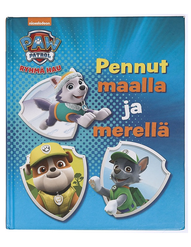 Paw Patrol: Pennut maalla ja merellä  - Lastenkirjat - 10105468213 - 0