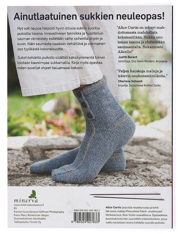 Sukat kahdella puikolla : uusi helppo tekniikka - Curtis, Alice - Tietokirjat ja oppaat - 10105468220 - 1