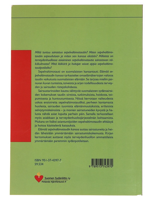 Elämää sepelvaltimotaudin kanssa - Haarni, Ilka - Elämäkerrat ja muistelmat - 10105468241 - 1